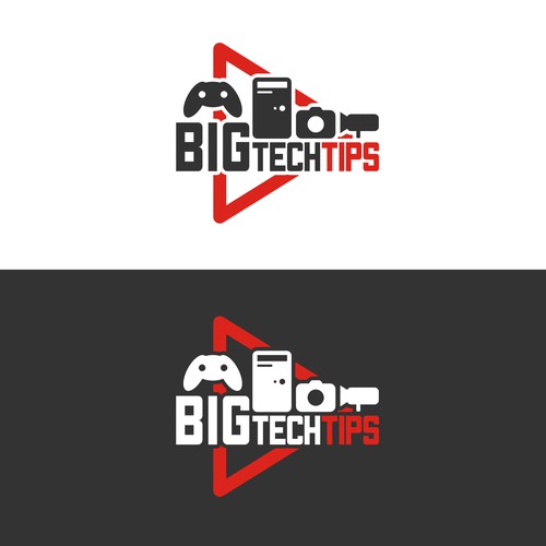 Logo concept for a Tech Review YouTube Channel