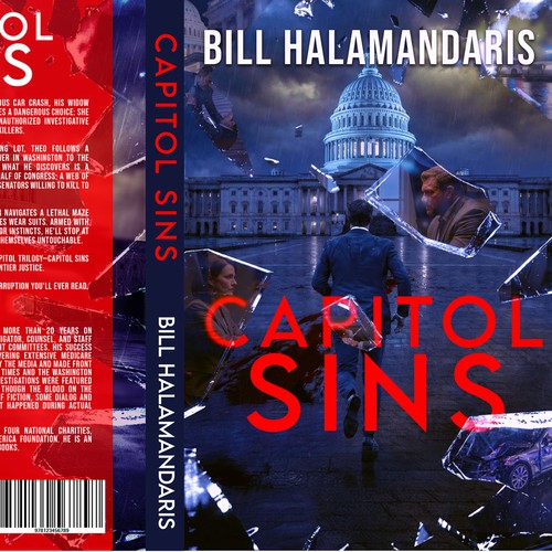 Book Cover for a Political Thriller