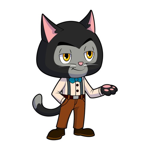 Cat Mascot Character Design