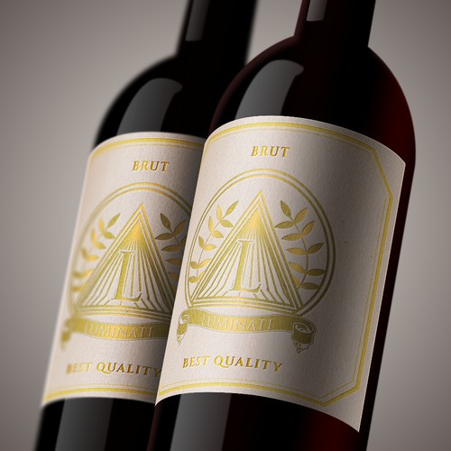 Logo Concept For Luminati Champagne