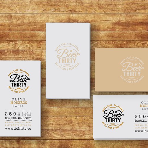 Business Card Needed for Craft Beer Bar