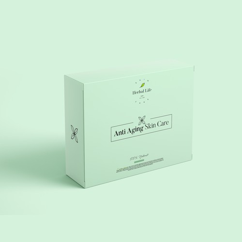 Box for anti-aging skin care