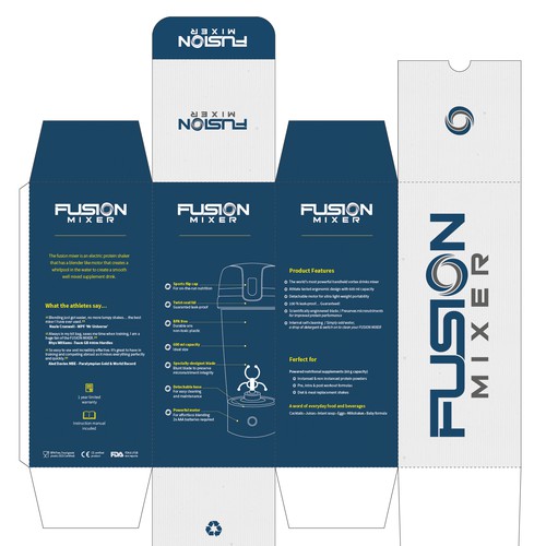 Fusion Mixer Packaging