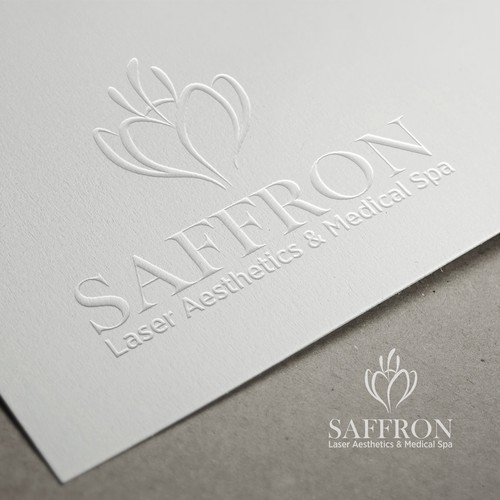 Elegant logo design for Saffron