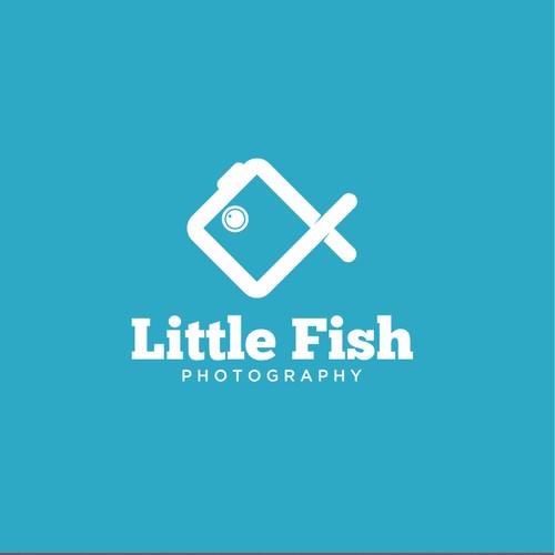 Logo for a photography company Little Fish