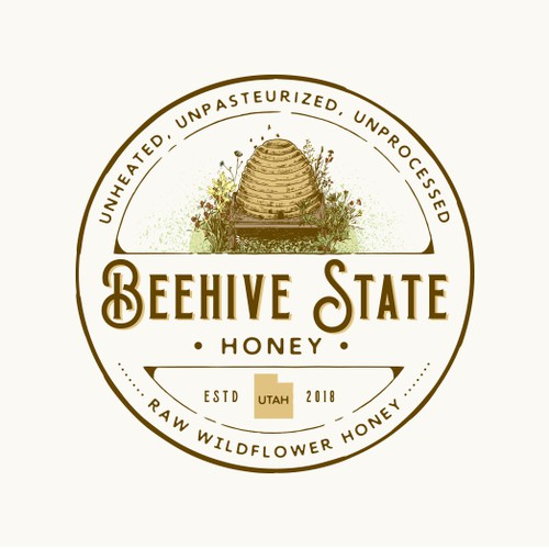 Honeyed logo design
