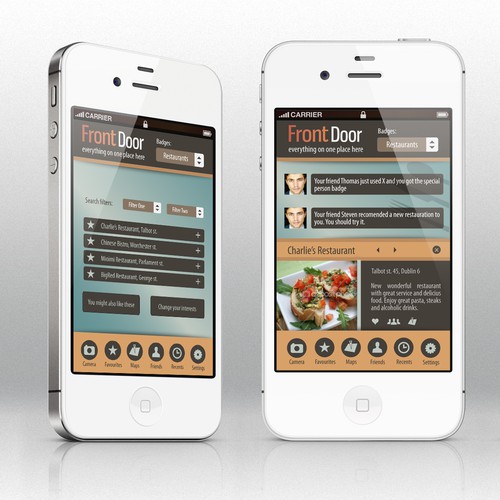 Mobile Phone App Design