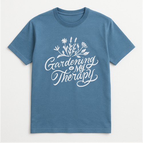 Lettering for gardening 