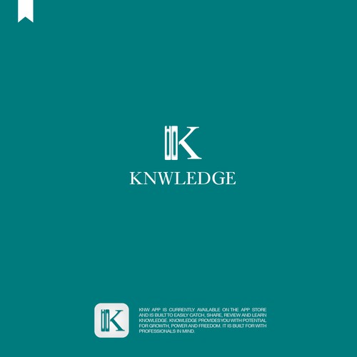 Create an inspiring logo for knwledge sharing