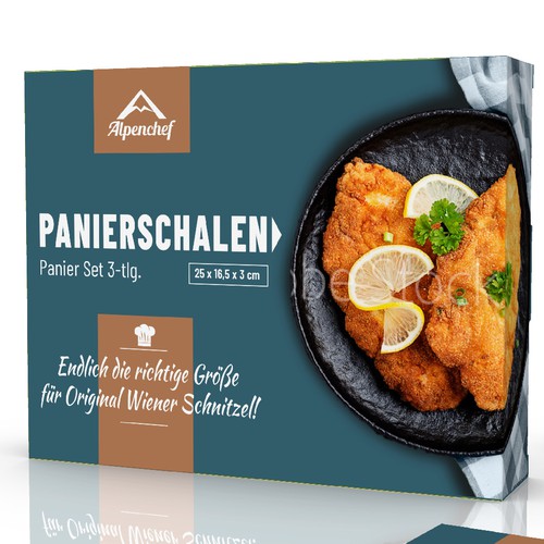 Package design for Alpenchef® kitchenware