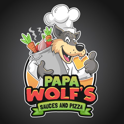 Papa Wolfs logo