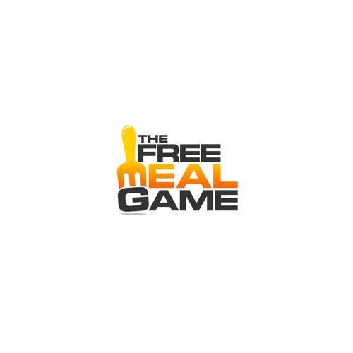 Simple concept for Free Meal Game Logo
