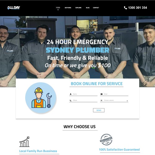 Plumber Website