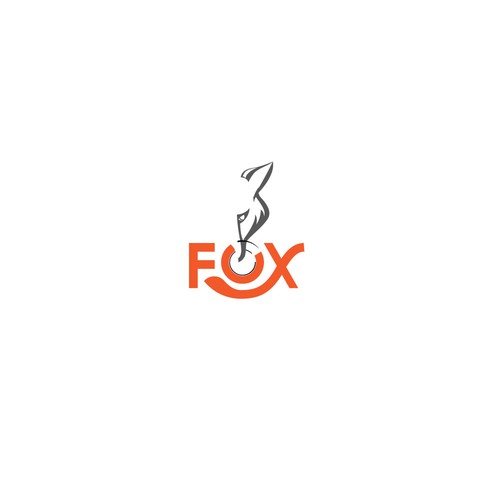 Bold logo concept for 3-FOX Restaurant 