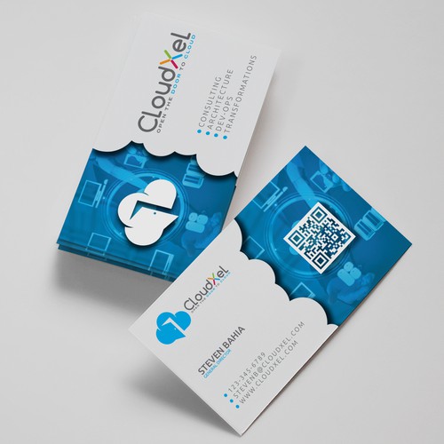 Logo & business card for CLOUDXEL