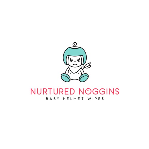 Nurtured Noggins Baby Helmet Wipes
