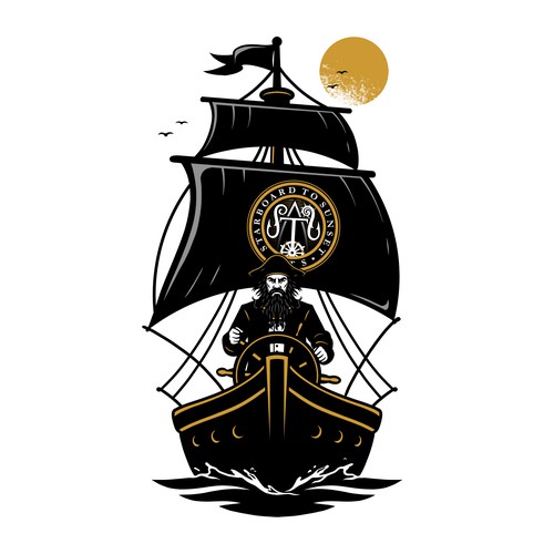 BlackBeard Starboard to Sunset