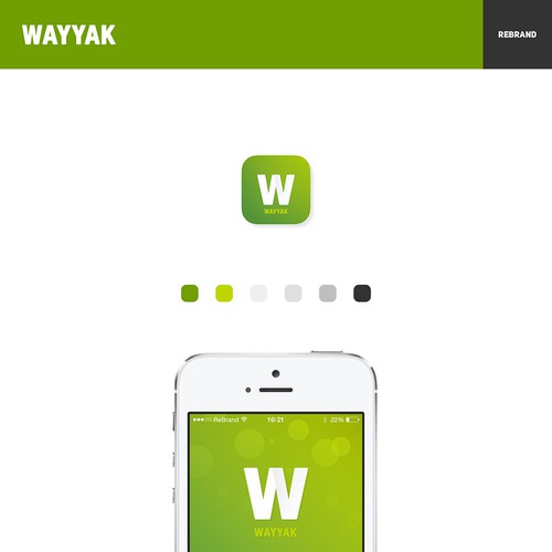 "Wayyak" mobile app new design