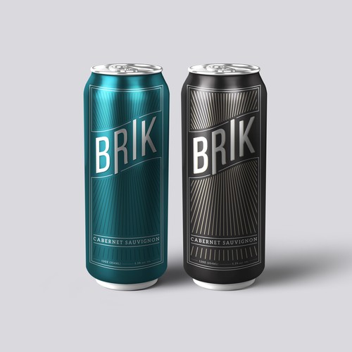 Brik Wine Can Design