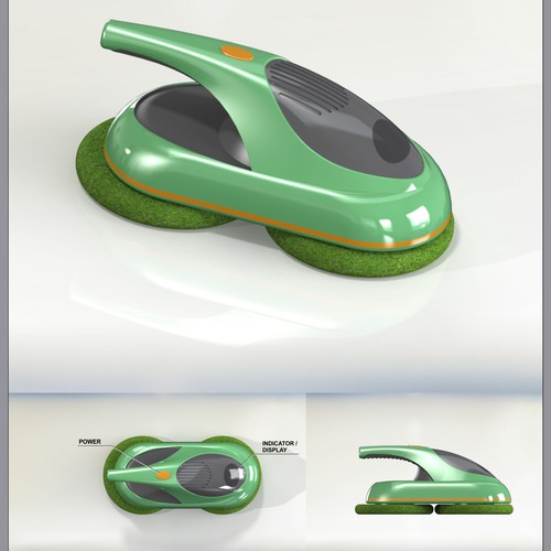 3-D design for robot windows cleaner-01