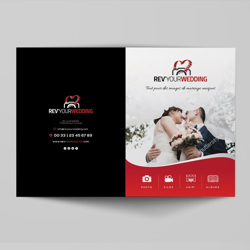 REV'YOUR WEDDING - Photo | Film | Anim' | Album - Create a BROCHURE Services and Products.