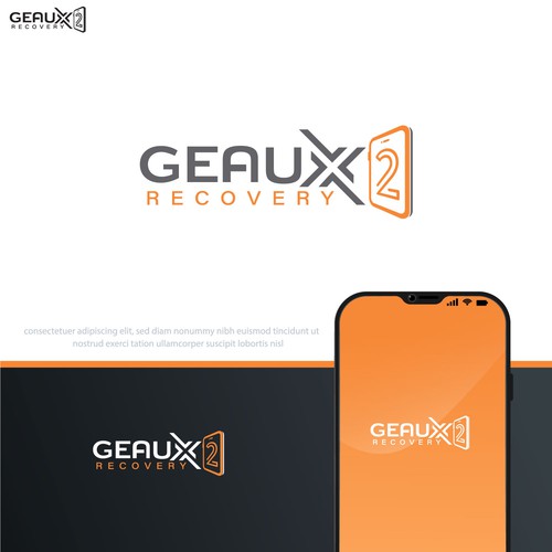 Geaux 2 Recovery Logo