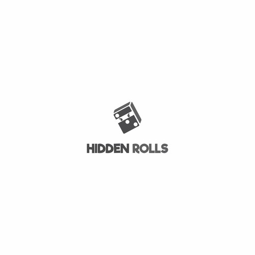 logo concept for hidden rolls