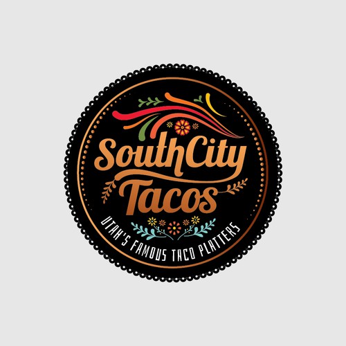 Mexican restaurant logo available for customization and sale