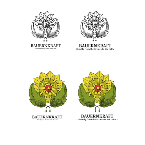 Logokonzept für Bauernkraft