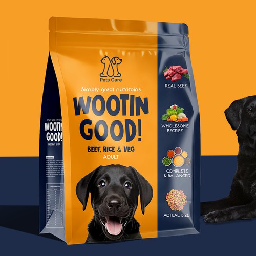 Dog food Packaging Design