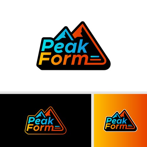 Logo concept for PeakForm