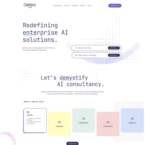Qeleo Enterprise AI