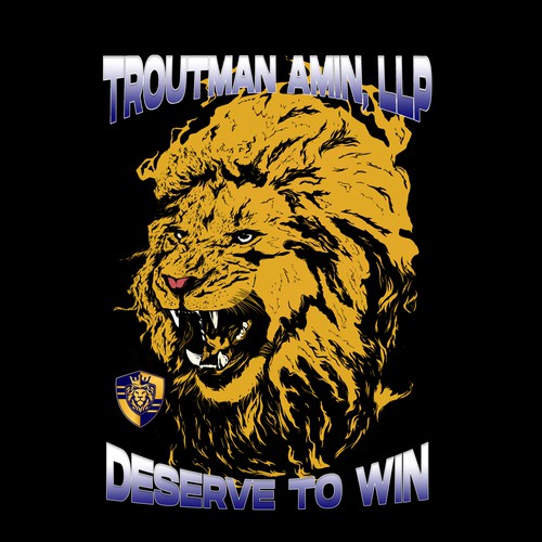 Illustration troutman amin llp for tshirt merchandise