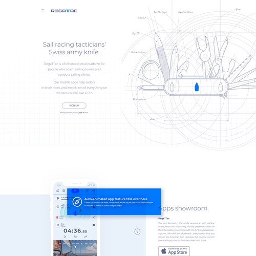 RegaTTac Website Design