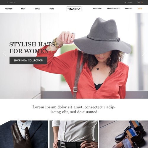 Fashion & Style Website Design