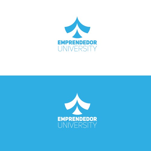 Logo concept for an online university