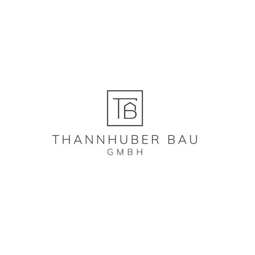 Quadratisches Logo für eine Bauträger Firma