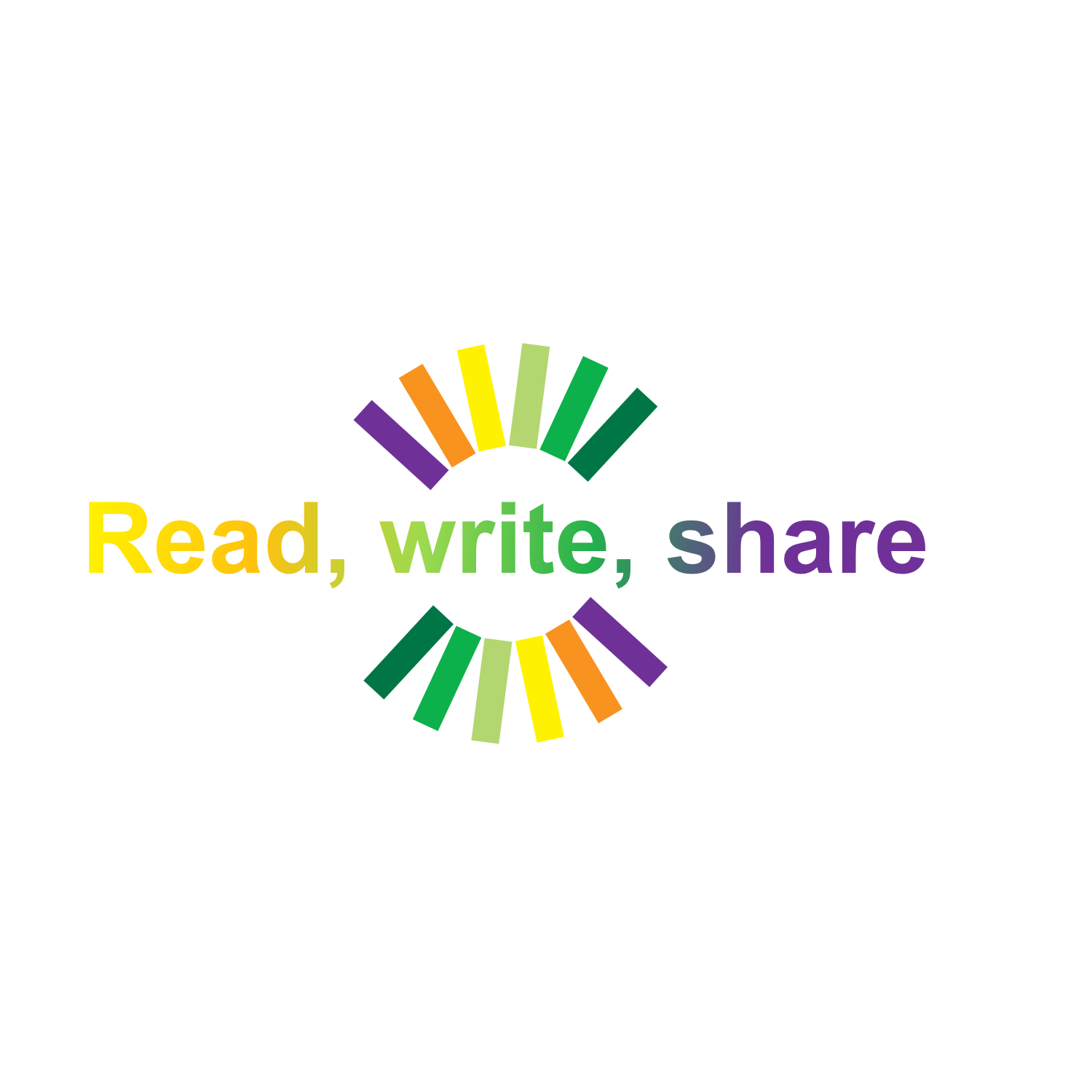 Book Challenge! Can you depict our love of books, words and storytelling in one logo. Show us!