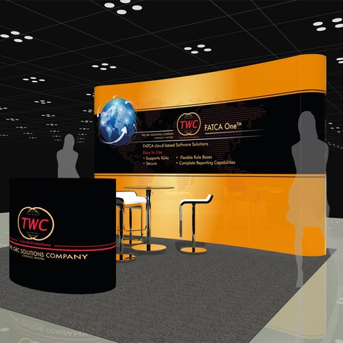 Brochure and Trade Show Booth