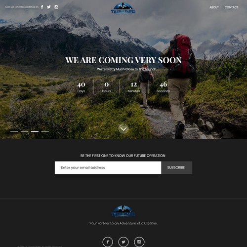 Travel Agency Landing Page