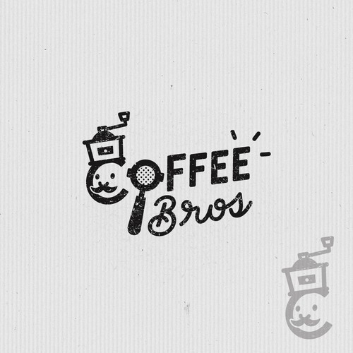 Fun, bold, memorable logo for a coffee brand