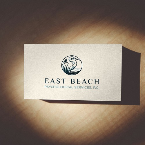 Heron Logo for East Beach Psychology 