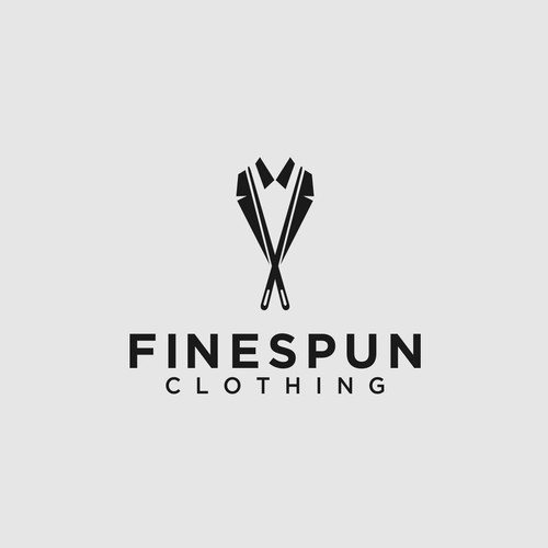 MINIMALISTIC & CLEAN LOGO FOR NEW MAN'S CLOTHING COMPANY