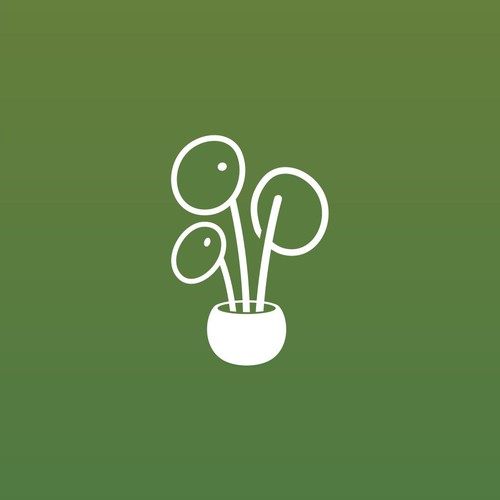 Pilea logo design concept