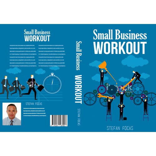 Creating a book cover for the "Small Business Workout"