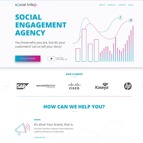 Social Tribe - Website Redesign