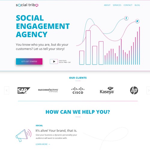 Social Tribe - Website Redesign