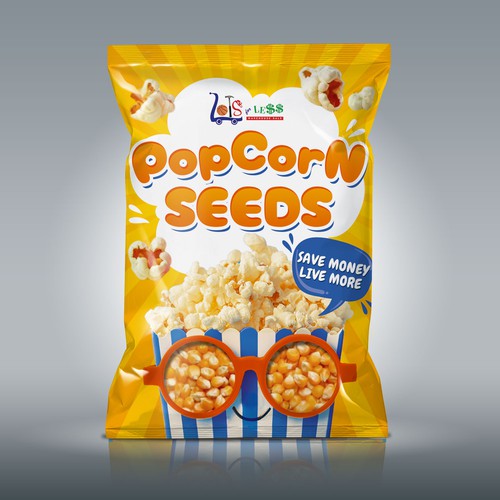 Popcorn Seeds packaging