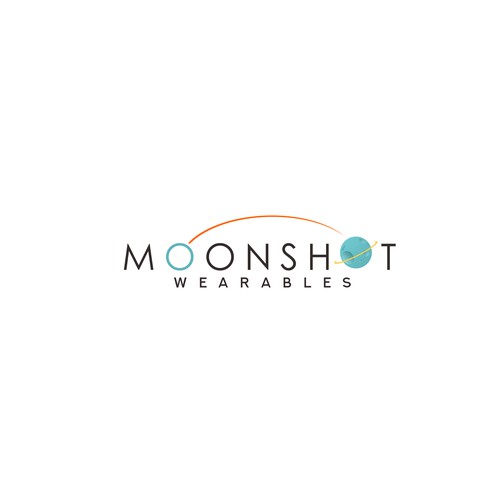 clean logo for MOONSHOT wearables