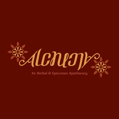 Create a contemporary logo for an herbal apothecary in Jackson Hole, WY.
